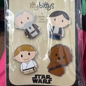 Star Wars Itty Bittys Character Enamel Pins